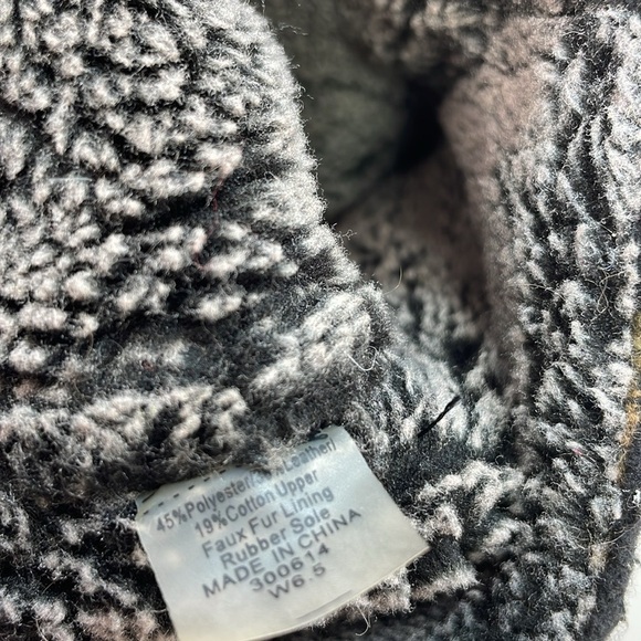 TOMS Ankle Boots Nepal Suede Knit Size 6.5 - Picture 8 of 9